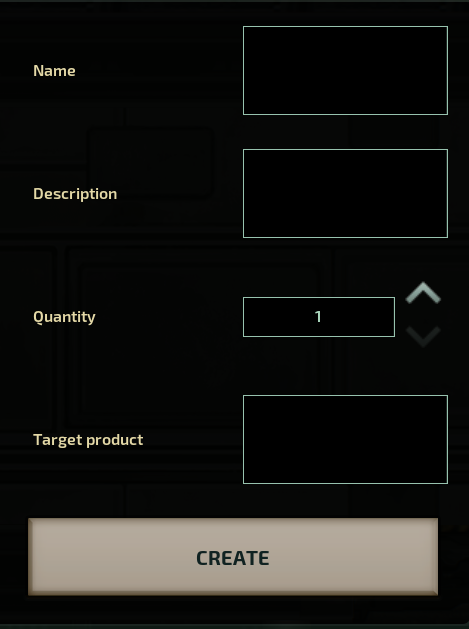 Screenshot of the Apothecary's right panel